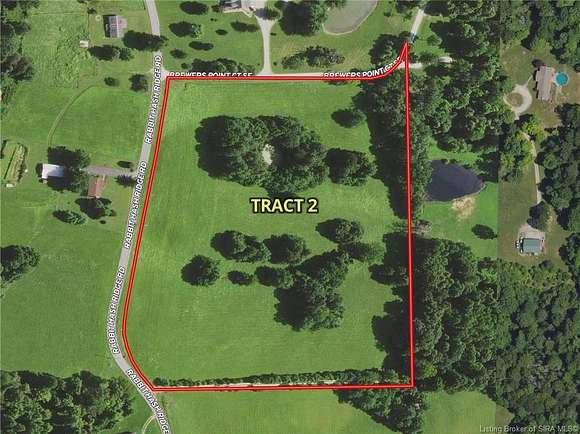 12.2 Acres of Land for Auction in Elizabeth, Indiana