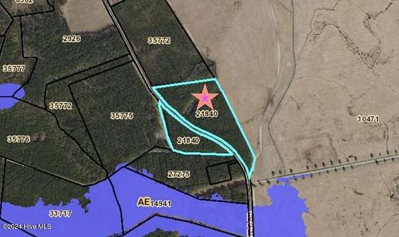 18 Acres of Recreational Land for Sale in Grimesland, North Carolina