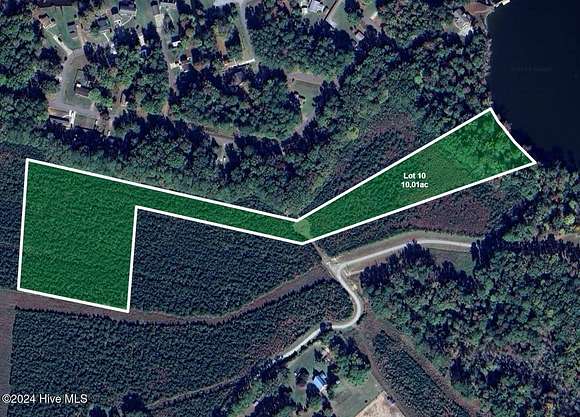 10.01 Acres of Land for Sale in Hertford, North Carolina