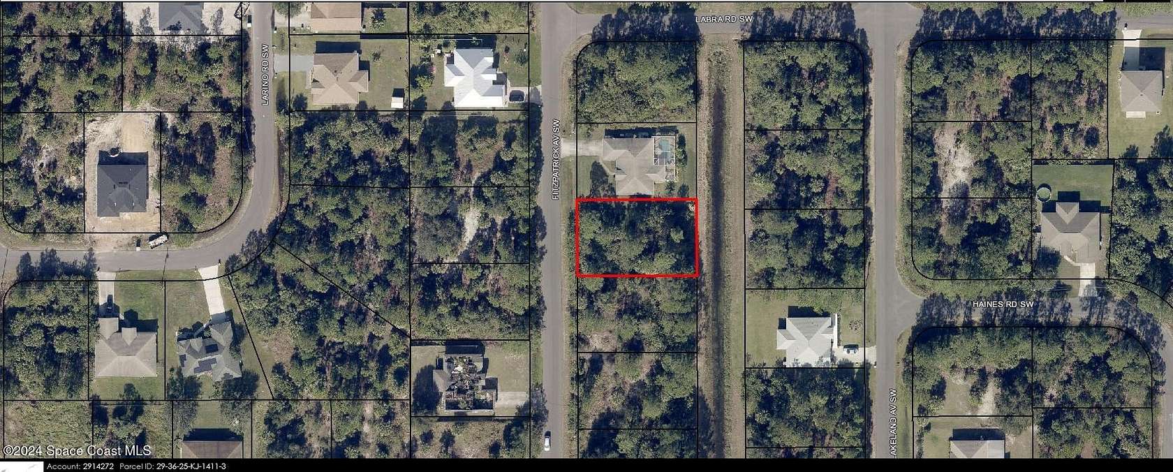 0.23 Acres of Land for Sale in Palm Bay, Florida