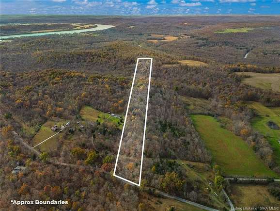 15.4 Acres of Land for Sale in Leavenworth, Indiana