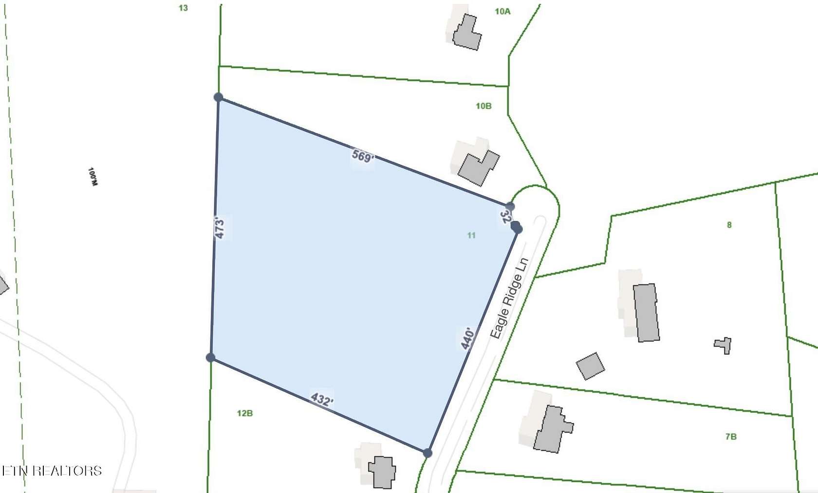 5.09 Acres of Residential Land for Sale in Jefferson City, Tennessee