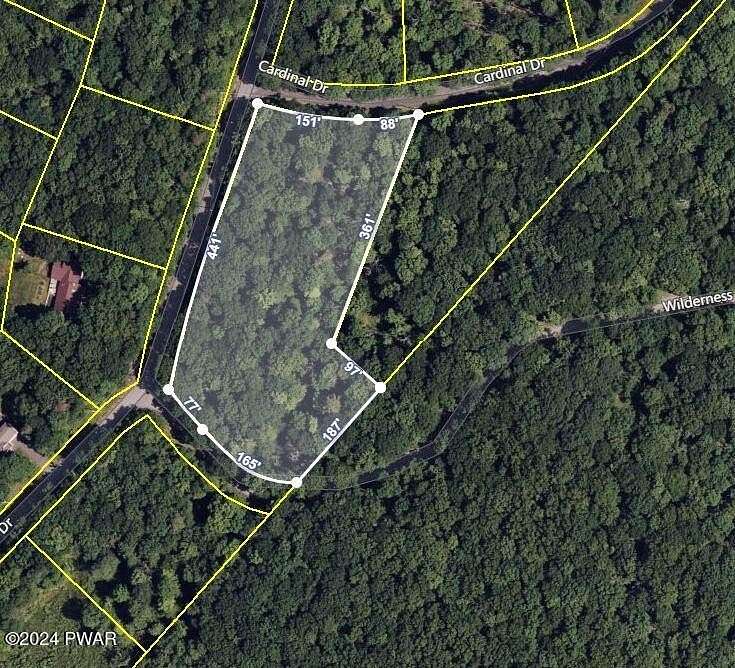 2.53 Acres of Residential Land for Sale in Dingmans Ferry, Pennsylvania