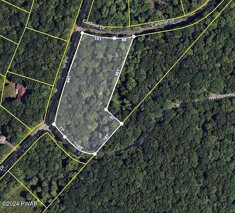 2.53 Acres of Residential Land for Sale in Dingmans Ferry, Pennsylvania