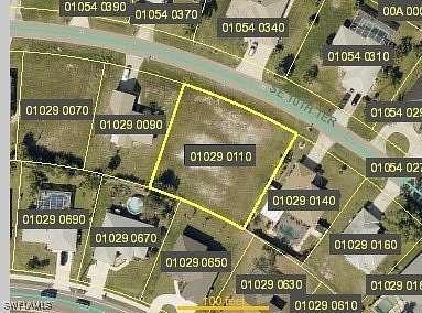 0.371 Acres of Residential Land for Sale in Cape Coral, Florida