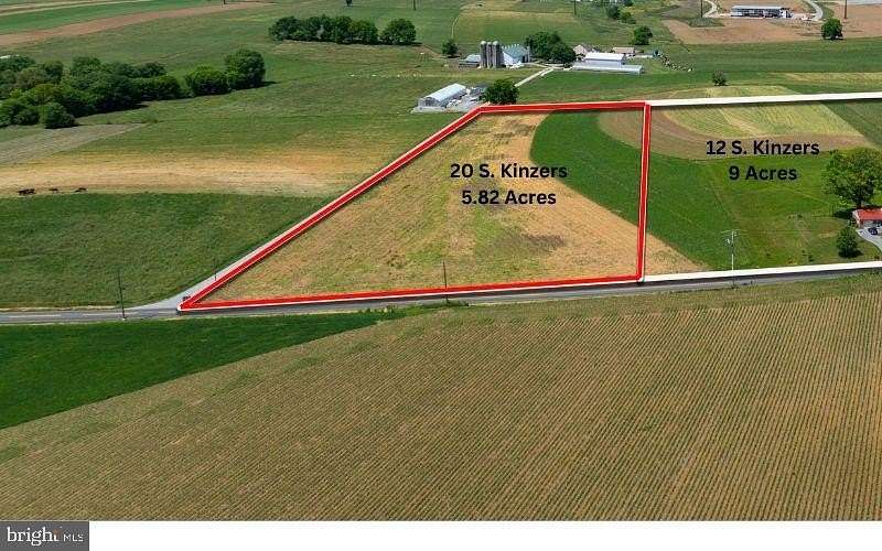 5.8 Acres of Commercial Land for Sale in Kinzers, Pennsylvania