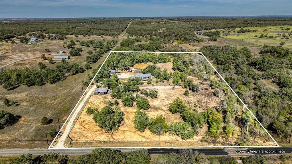 15 Acres of Land with Home for Sale in Poolville, Texas