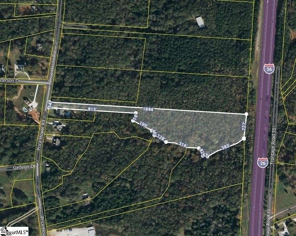 7.91 Acres of Residential Land for Sale in Roebuck, South Carolina