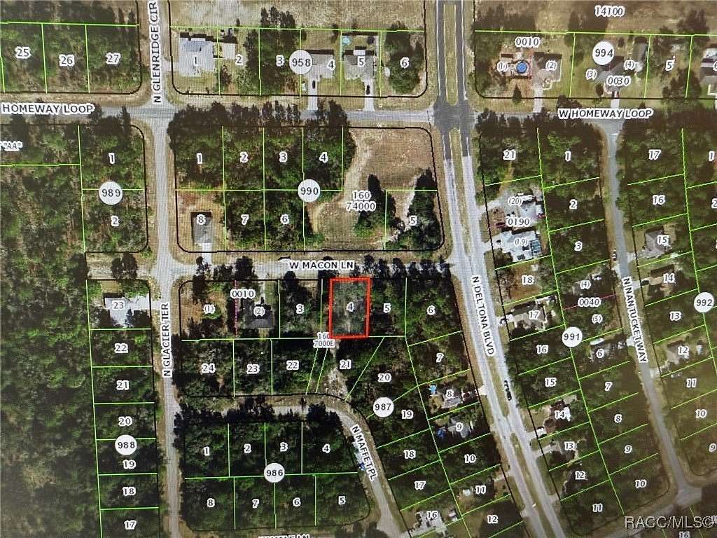 0.23 Acres of Land for Sale in Dunnellon, Florida