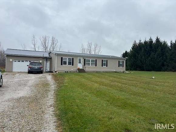 3.13 Acres of Residential Land with Home for Sale in Wolcottville, Indiana