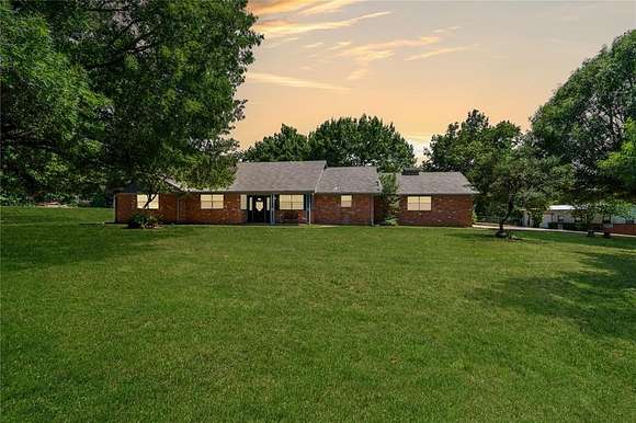 9.78 Acres of Land with Home for Sale in Marlow, Oklahoma