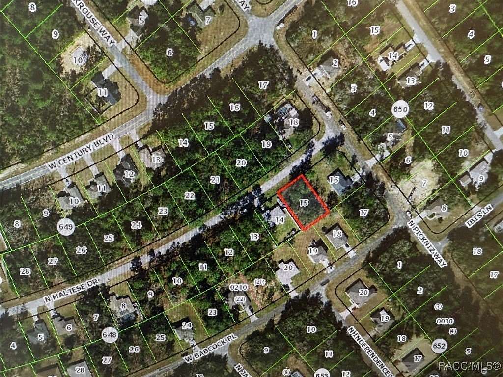 0.23 Acres of Land for Sale in Citrus Springs, Florida