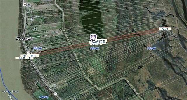 33.85 Acres of Land for Sale in Braithwaite, Louisiana