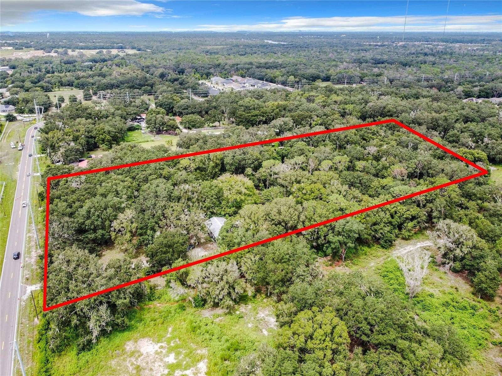 5 Acres of Land with Home for Sale in Riverview, Florida