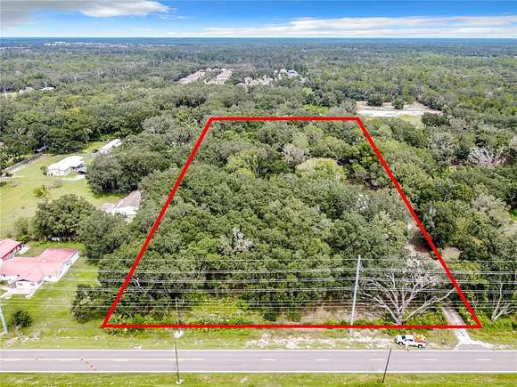 5 Acres of Residential Land with Home for Sale in Riverview, Florida