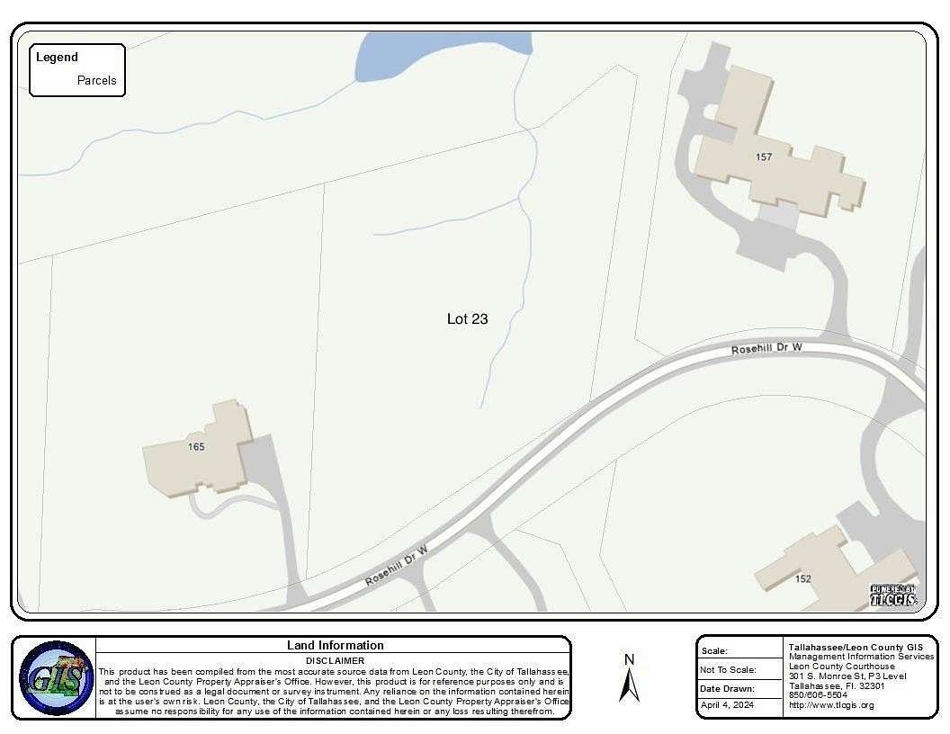 2.04 Acres of Residential Land for Sale in Tallahassee, Florida