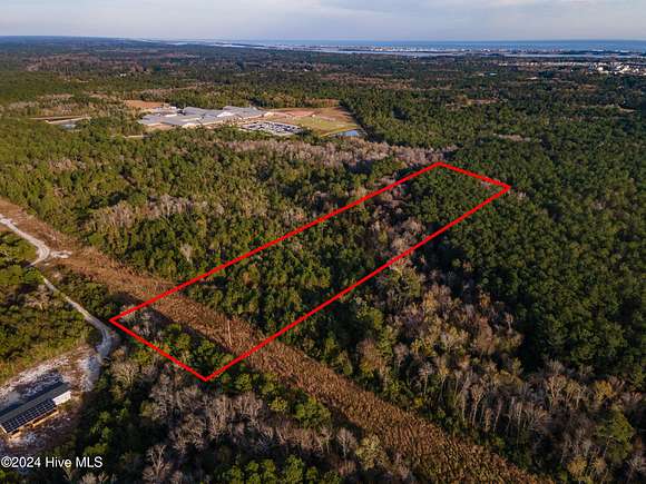 5.16 Acres of Residential Land for Sale in Hampstead, North Carolina