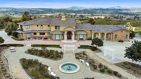 24.81 Acres of Agricultural Land with Home for Sale in Temecula, California