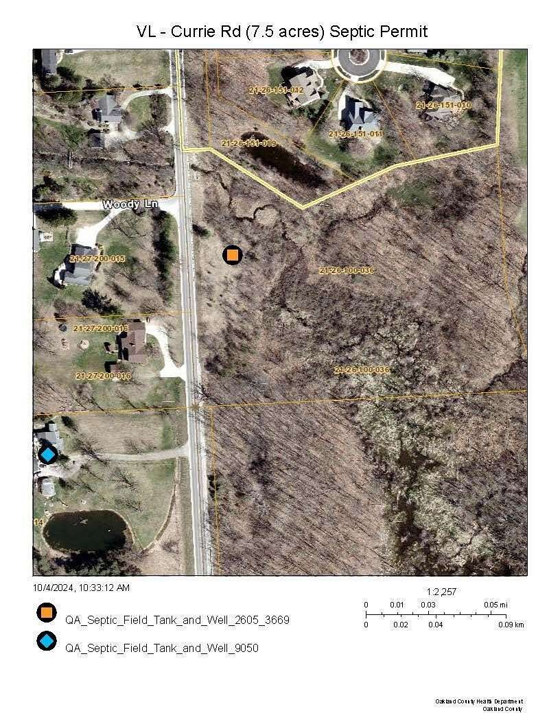 7.5 Acres of Residential Land for Sale in South Lyon, Michigan