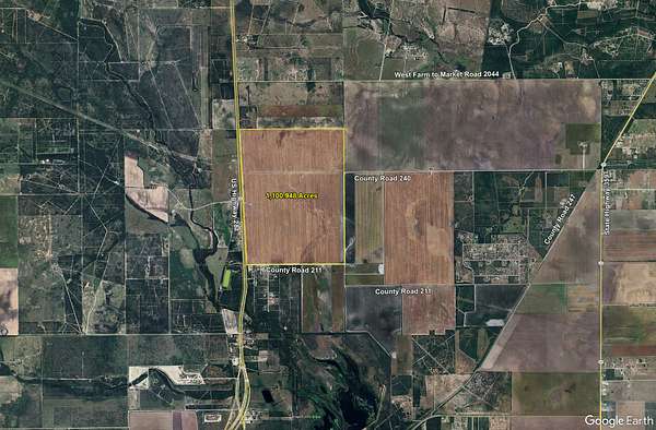 3,820 Acres of Agricultural Land for Sale in Alice, Texas