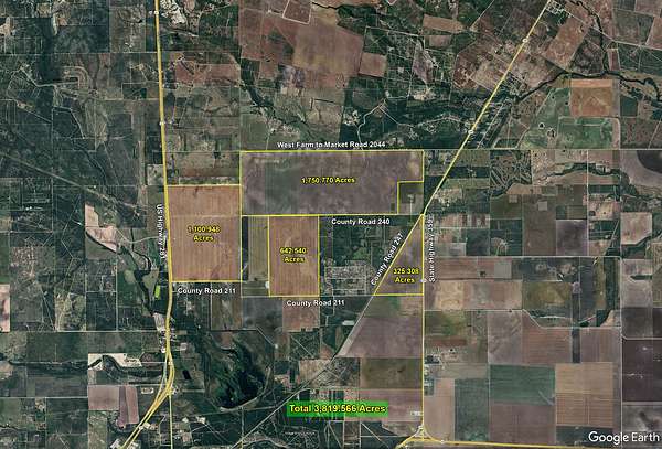 3,820 Acres of Land for Sale in Alice, Texas