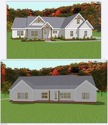 5 Acres of Residential Land with Home for Sale in Suffolk, Virginia