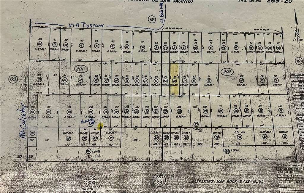 0.19 Acres of Residential Land for Sale in Riverside, California