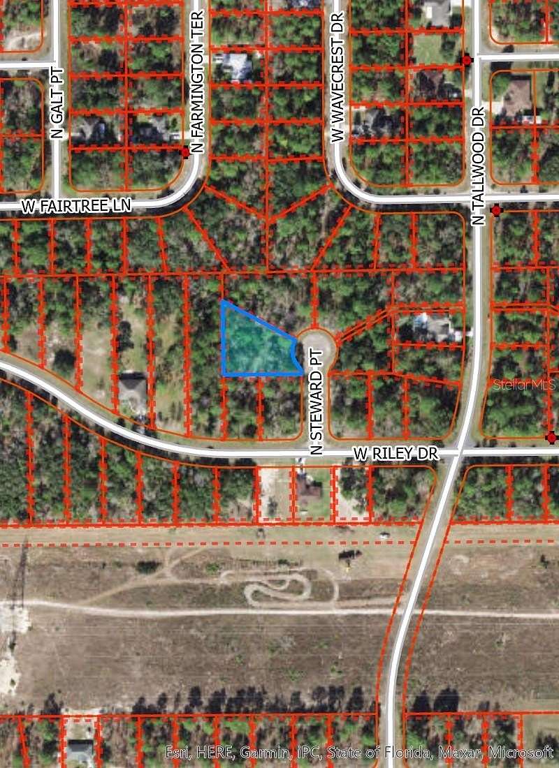 0.43 Acres of Residential Land for Sale in Citrus Springs, Florida