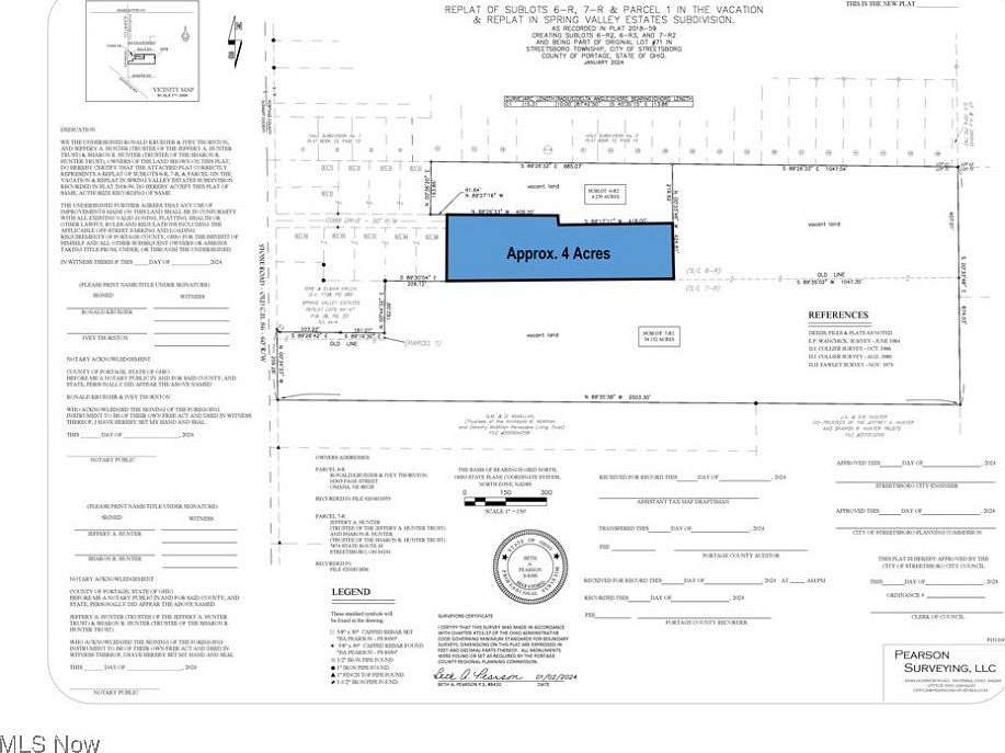 4.2 Acres of Residential Land for Sale in Streetsboro, Ohio