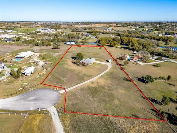 5 Acres of Land with Home for Sale in Weatherford, Texas