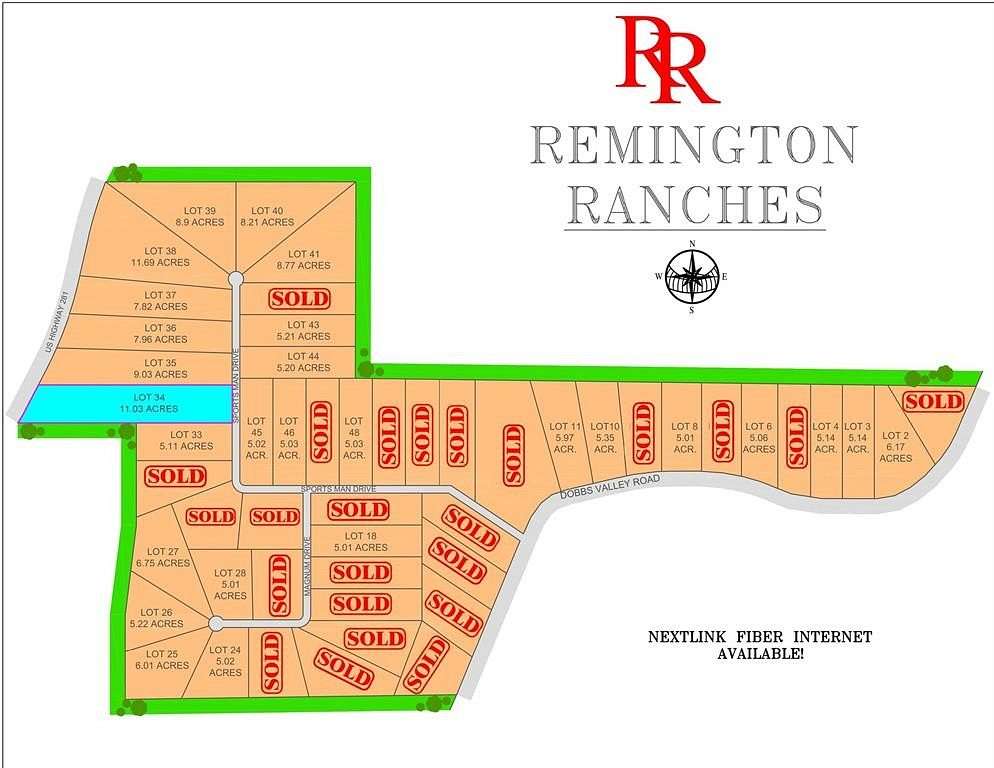 11.03 Acres of Agricultural Land for Sale in Santo, Texas