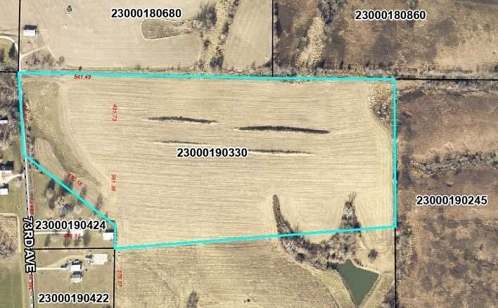 39.89 Acres of Agricultural Land for Sale in New Virginia, Iowa