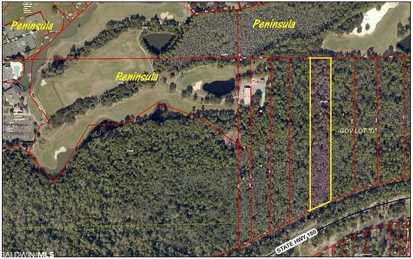 4.4 Acres of Residential Land for Sale in Gulf Shores, Alabama