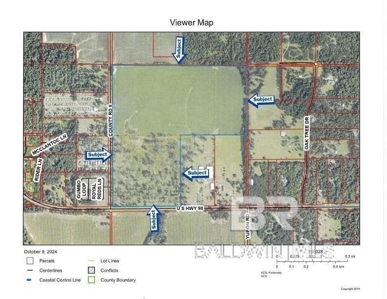 118 Acres of Land for Sale in Magnolia Springs, Alabama