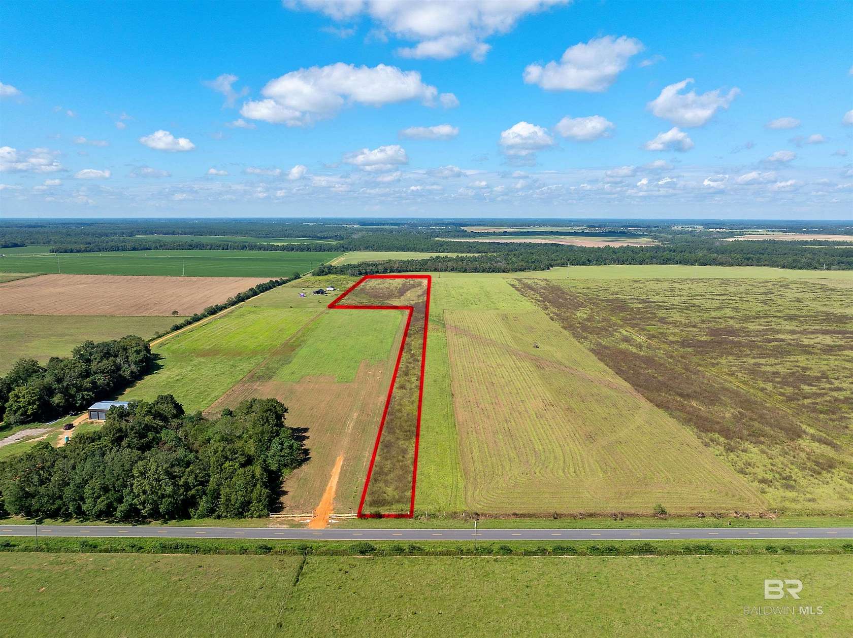 11.295 Acres of Land for Sale in Elberta, Alabama