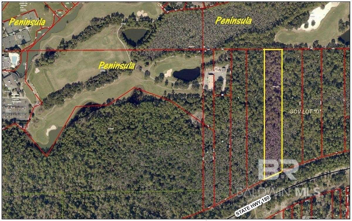 4.4 Acres of Residential Land for Sale in Gulf Shores, Alabama