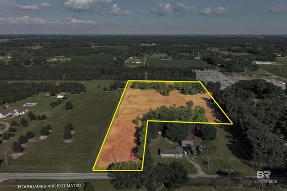 8.271 Acres of Residential Land for Sale in Silverhill, Alabama