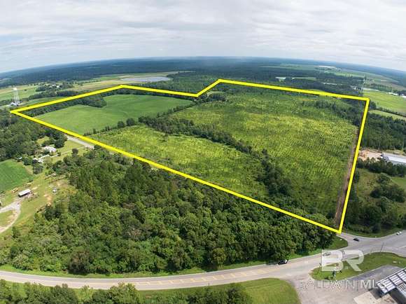 118 Acres of Land for Sale in Robertsdale, Alabama