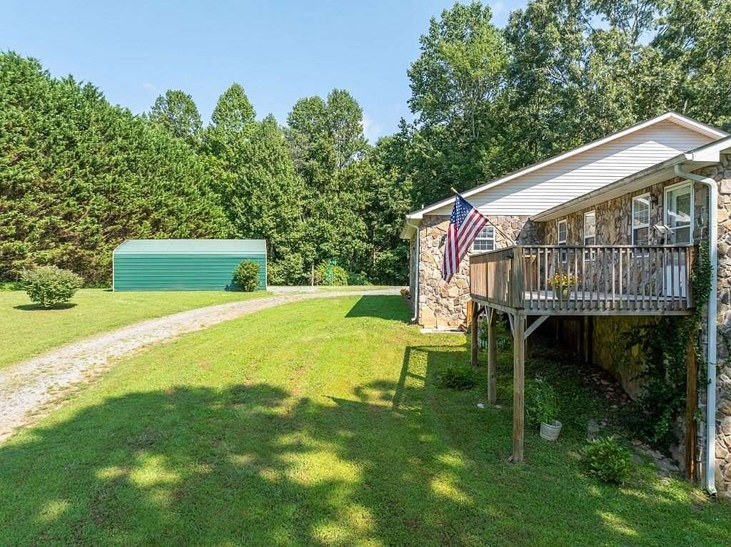 10.15 Acres of Land with Home for Sale in Ellijay, Georgia