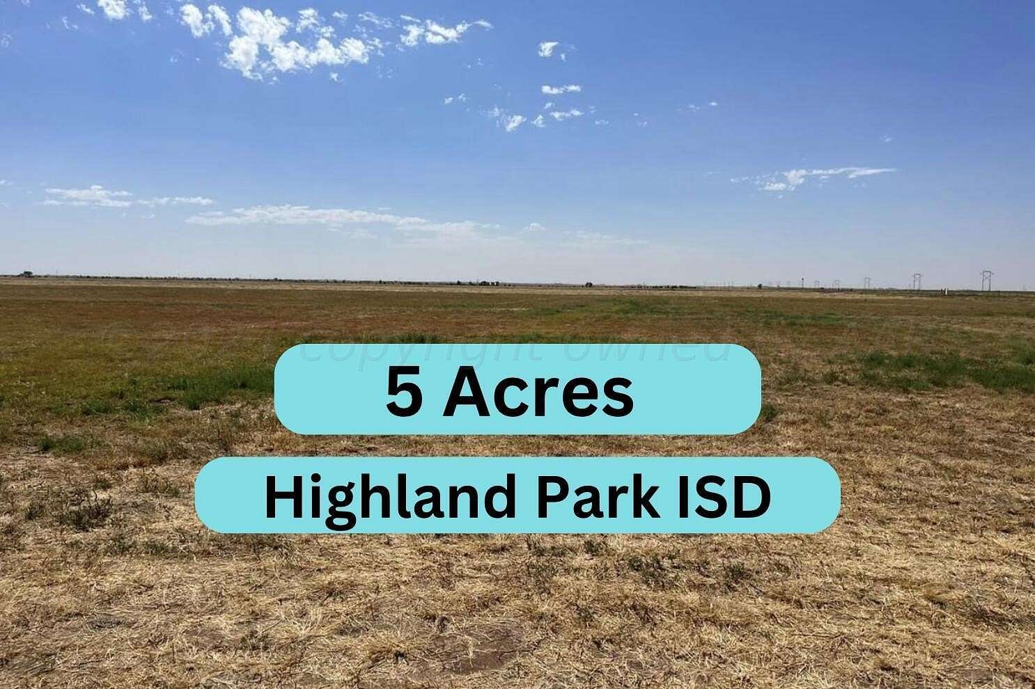 5 Acres of Residential Land for Sale in Amarillo, Texas