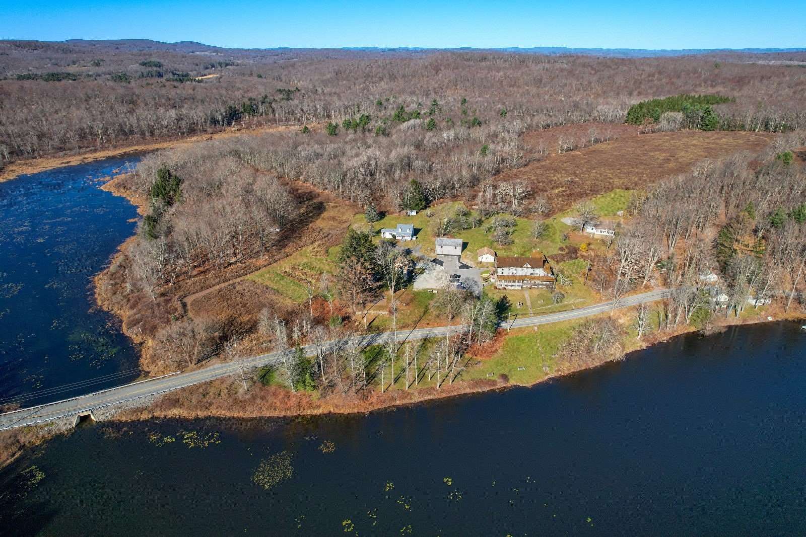 96.2 Acres of Agricultural Land with Home for Sale in Lake Como, Pennsylvania
