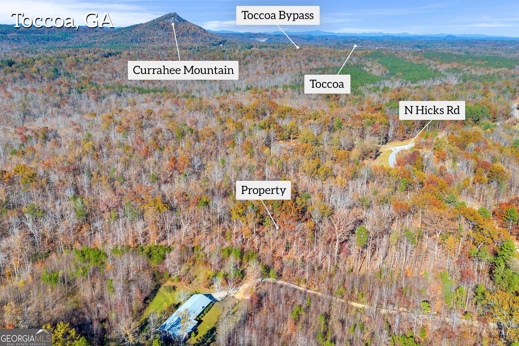 9.76 Acres of Residential Land for Sale in Toccoa, Georgia