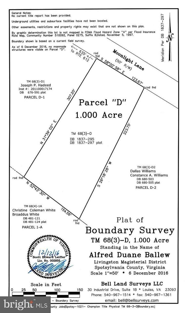 1 Acre of Residential Land for Sale in Mineral, Virginia