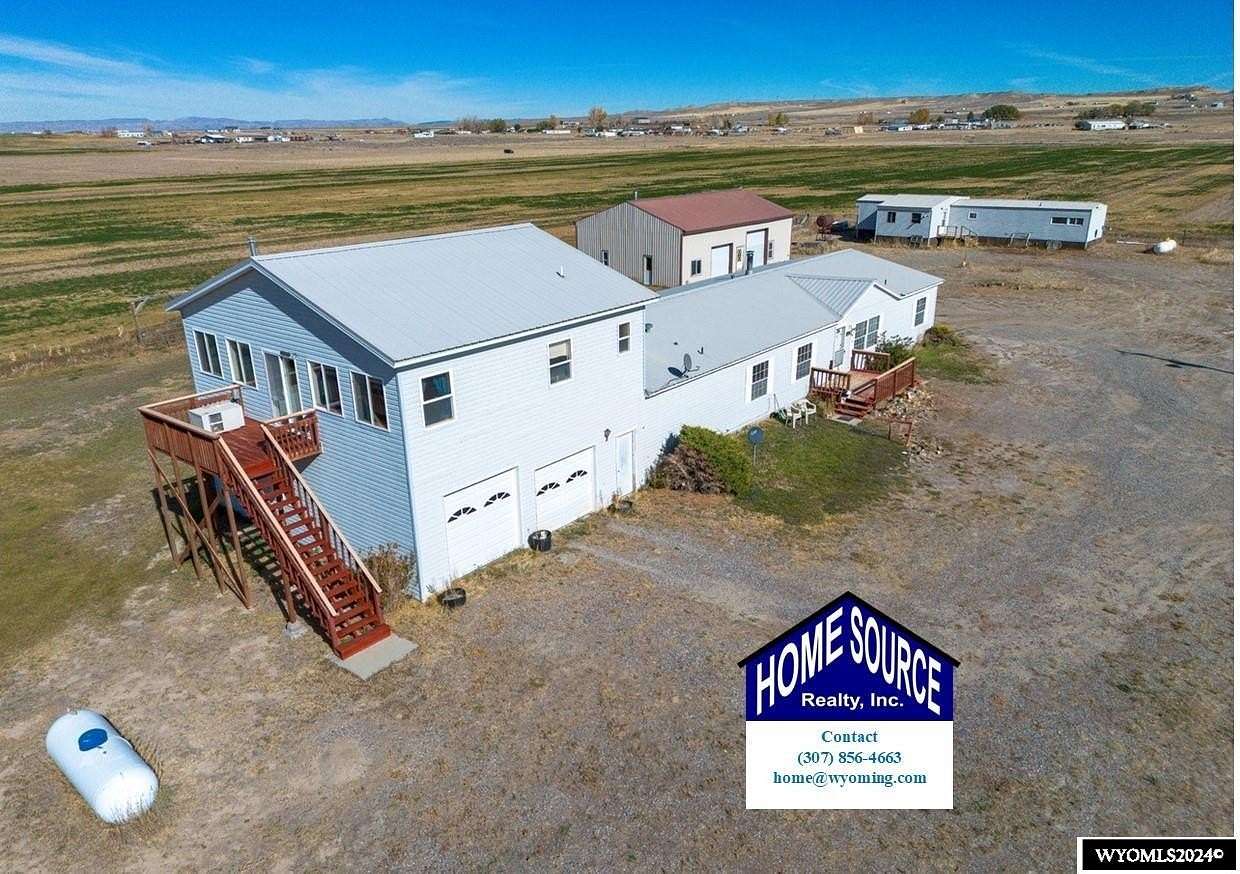 41.97 Acres of Land with Home for Sale in Riverton, Wyoming