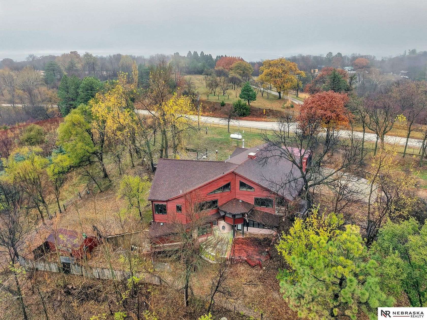 5 Acres of Land with Home for Sale in Peru, Nebraska