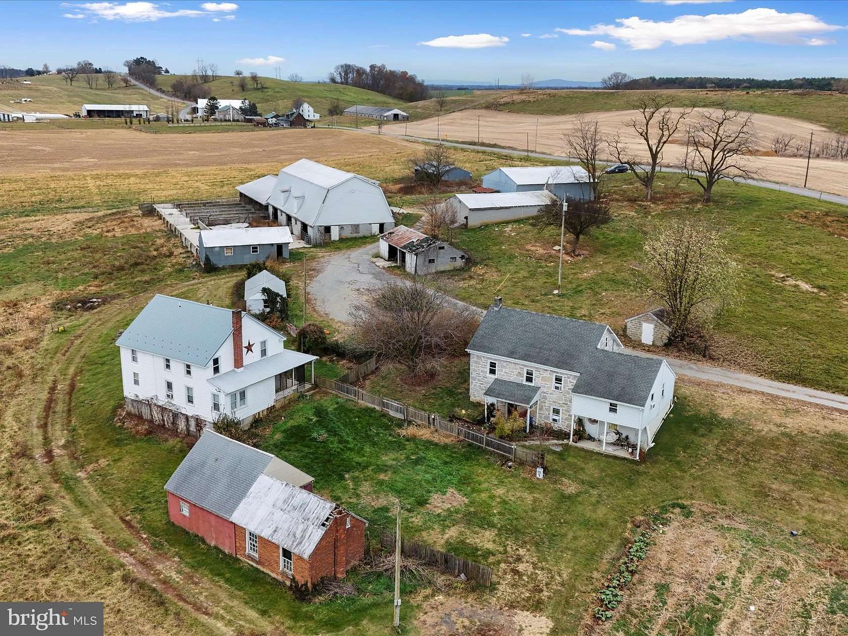 27.99 Acres of Agricultural Land with Home for Sale in Smithsburg, Maryland