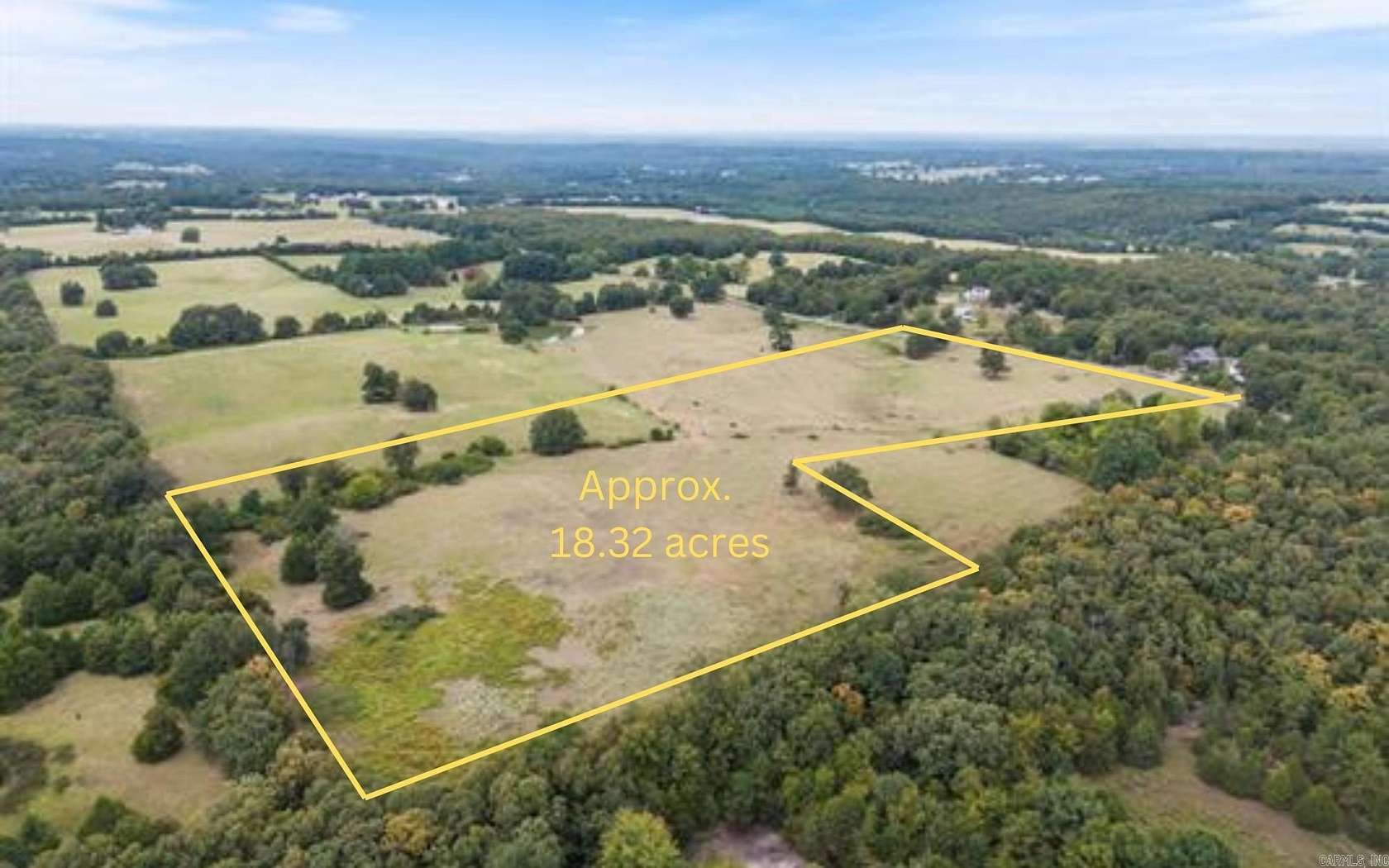 18.32 Acres of Land for Sale in Greenbrier, Arkansas