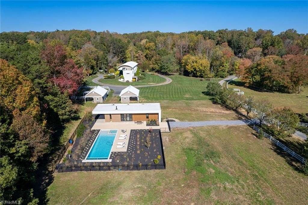 8.37 Acres of Land with Home for Sale in Winston-Salem, North Carolina