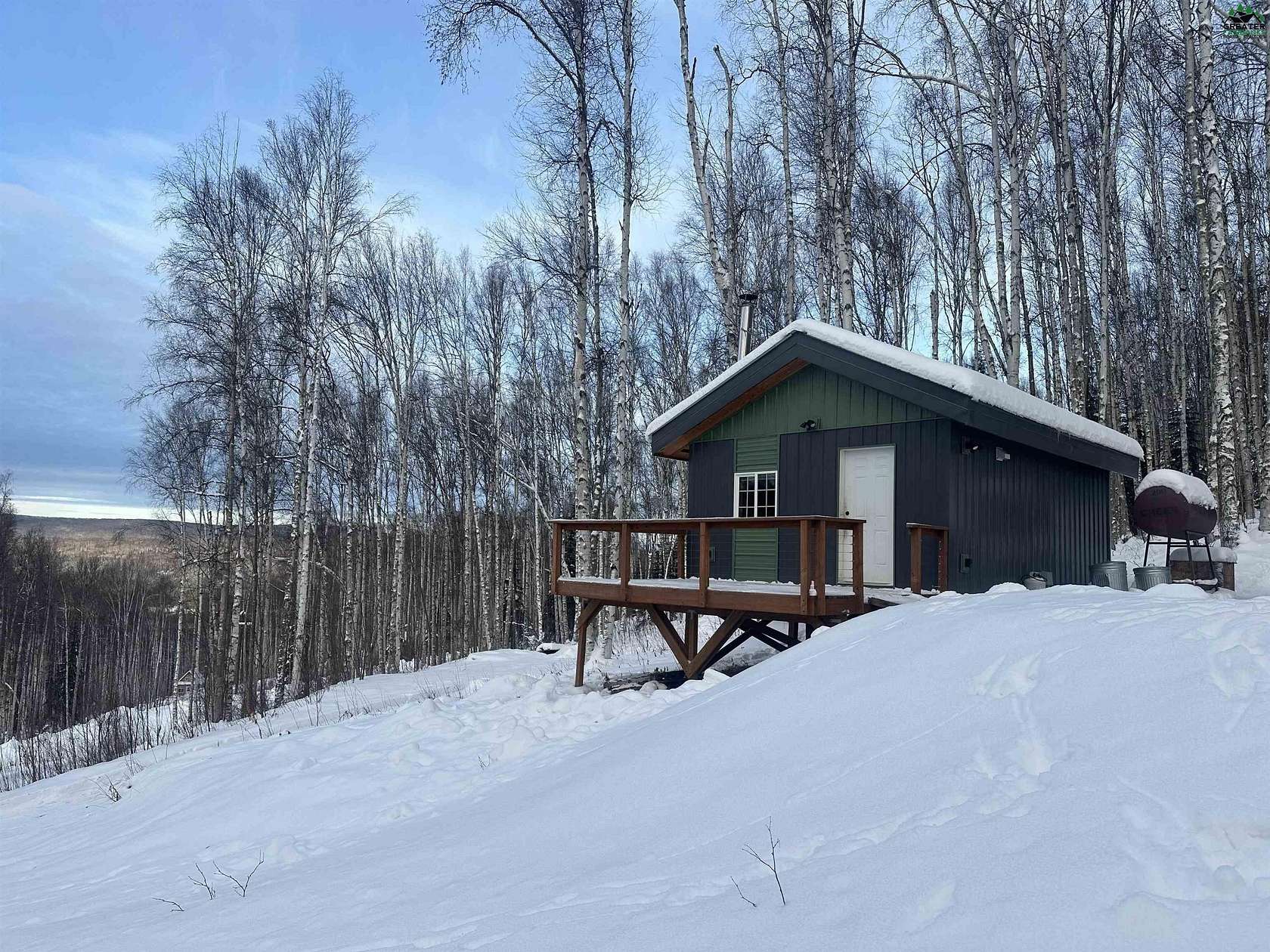 1.8 Acres of Residential Land with Home for Sale in Fairbanks, Alaska