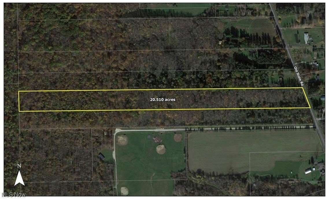 20.51 Acres of Recreational Land for Sale in Chardon, Ohio